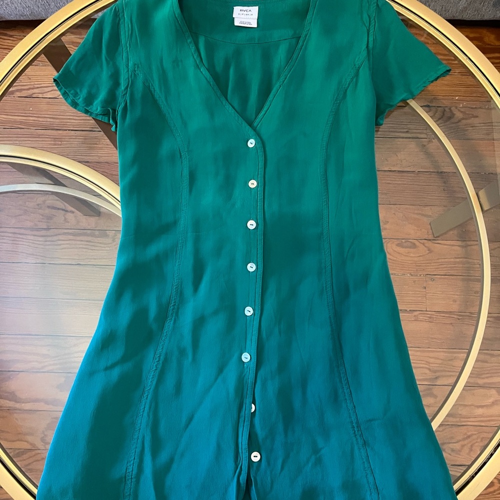 RVCA Green Dress